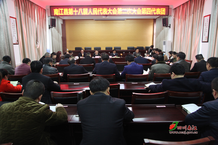 刘凯参加县十八届人大二次会议分团讨论_巴中